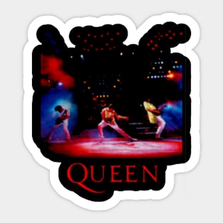 QUEEN FREDDIE MERCURY MERCH VTG Sticker